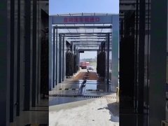 バスの洗濯機 2つのグループ 6つのブラシをスプレー