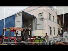 コロン 満コンテナ 6台KL360+無接触洗車機が ロシアに荷乗される!