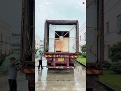 KOLONモデル KL-7VF ブラシ機は輸出のために荷造されています!