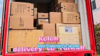 Kolon タッチレス洗車機が台湾から当社の長期顧客に出荷されます。