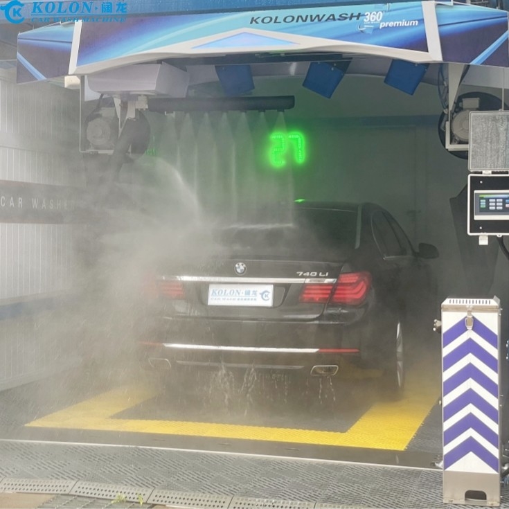 自動無接触無接触無接触洗車機 KL360 プレミアム 22kw 水ポンプ 33kw エアドライヤー