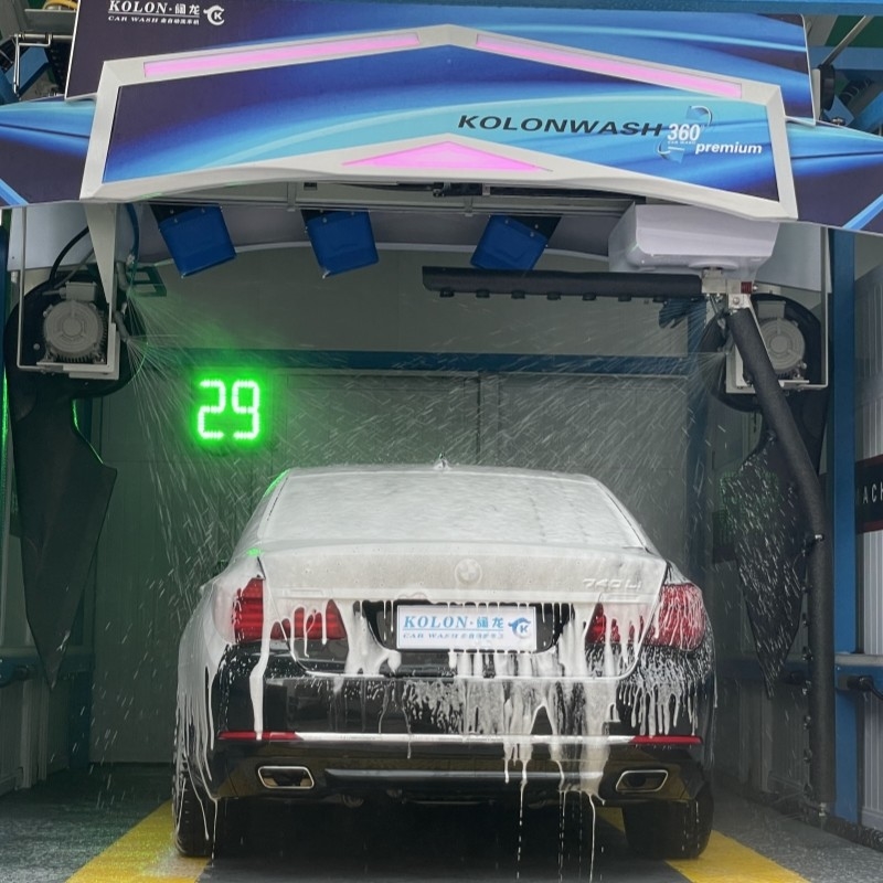 自動無接触無接触無接触洗車機 KL360 プレミアム 22kw 水ポンプ 33kw エアドライヤー