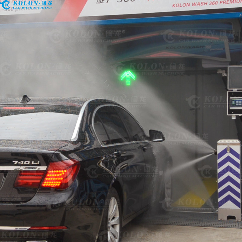 自動無接触無接触無接触洗車機 KL360 プレミアム 22kw 水ポンプ 33kw エアドライヤー