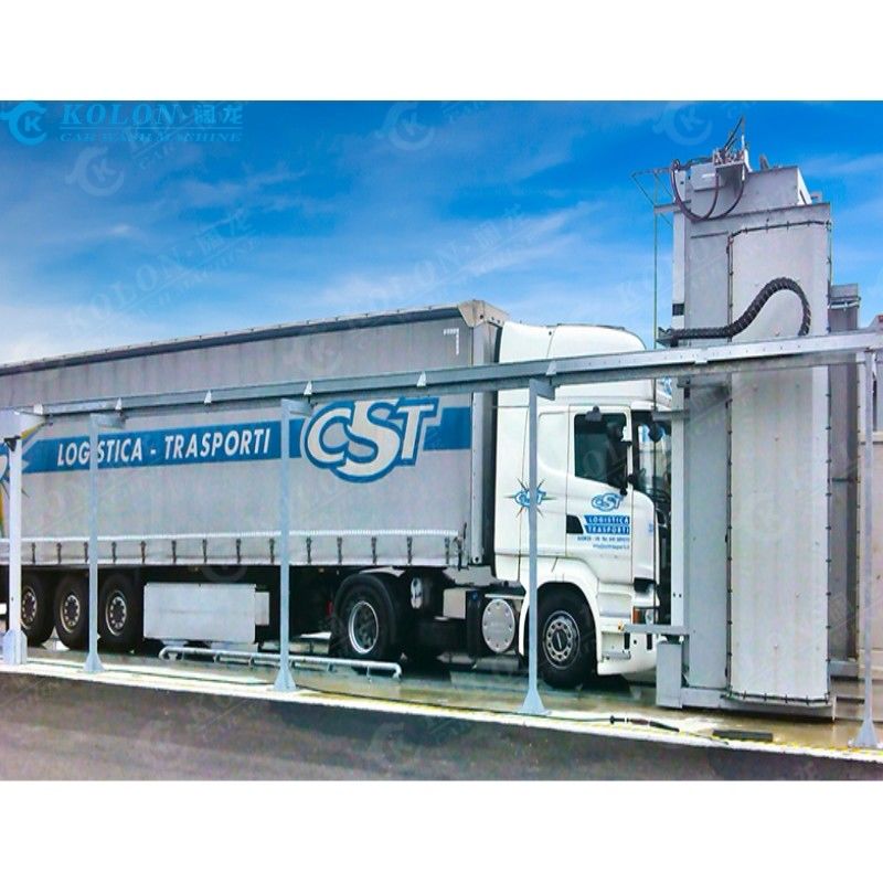 KL-RBUS ロール オーバー ガントリー自動バス洗濯機溶融亜鉛メッキ CE 認定
