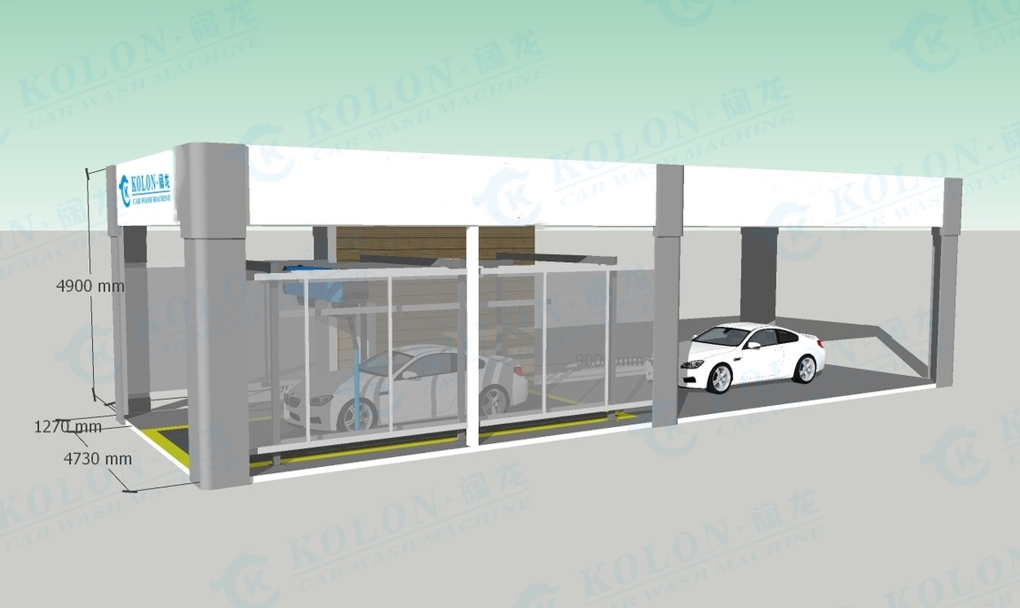 コロン 380V 24.5kW 高圧洗浄機能付き 調節可能な圧力のタッチレス洗車機
