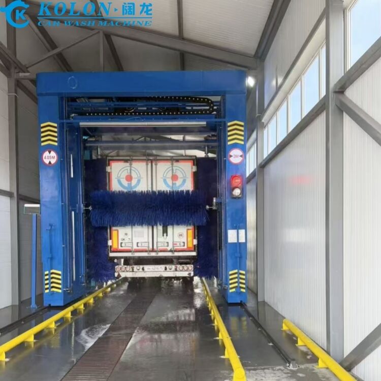 KOLON KL-BS11 28‑meter fully automatic bus & truck wash system – built to handle the biggest fleets with industrial-grade power and precision