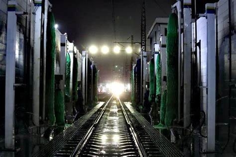 コロン 効率的な列車洗濯機 重自動車洗濯自動洗浄機